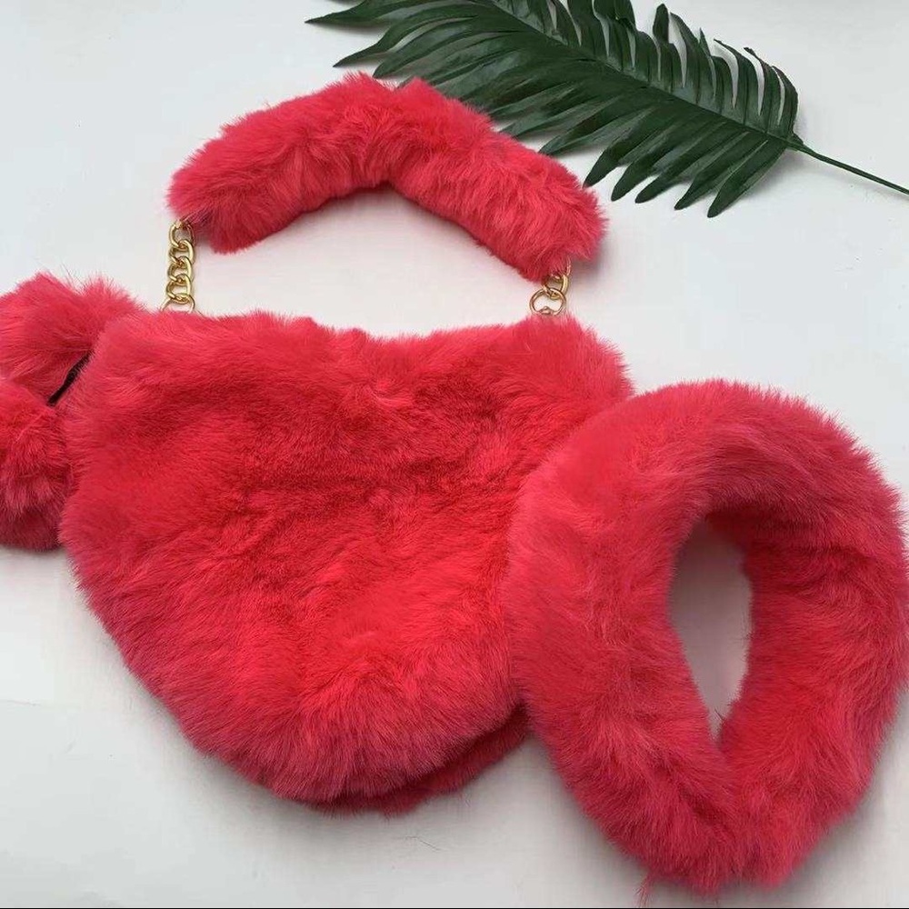 Love heart crossbody and headband set